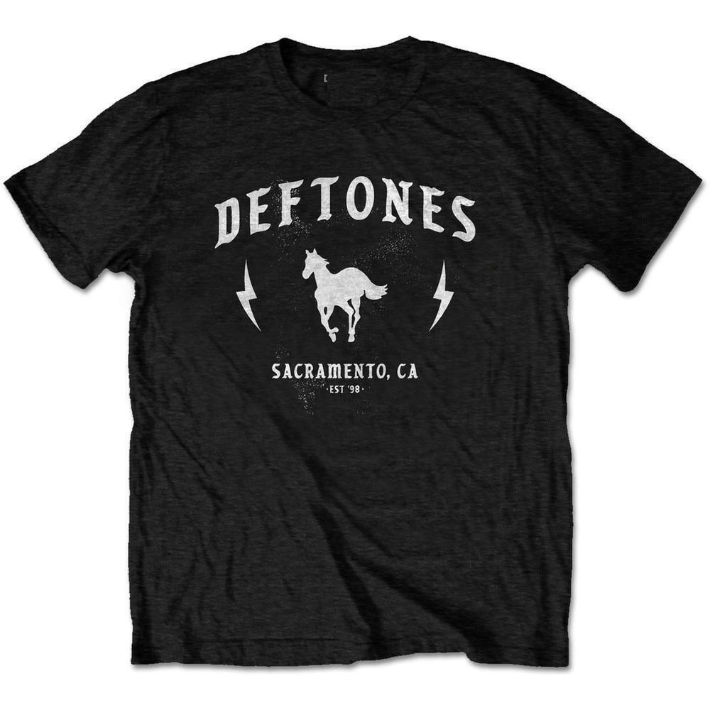 Deftones Unisex Electric Pony Retro Music Fan T Shirt